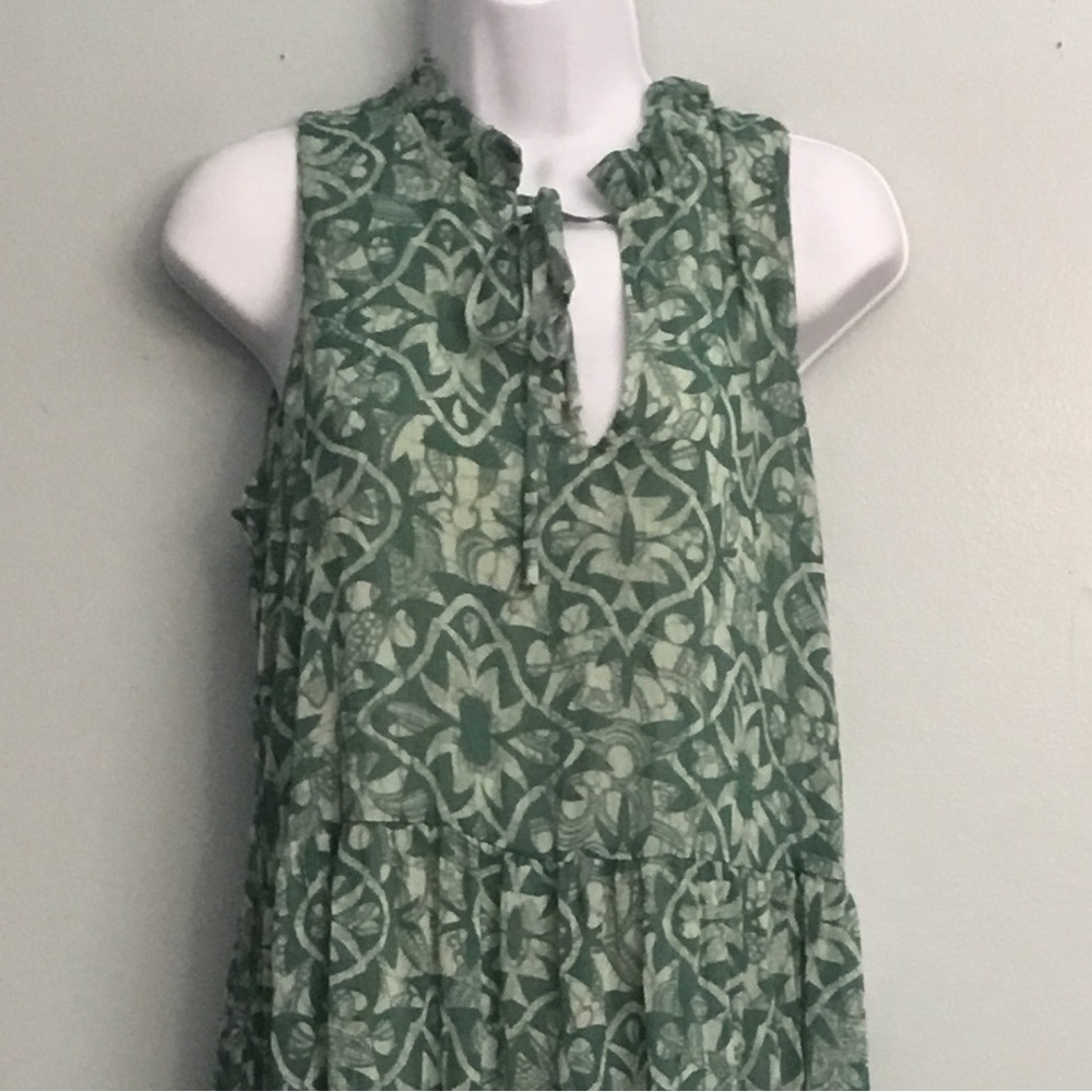 Calvin Klein Green Floral dress - Picture 6 of 15